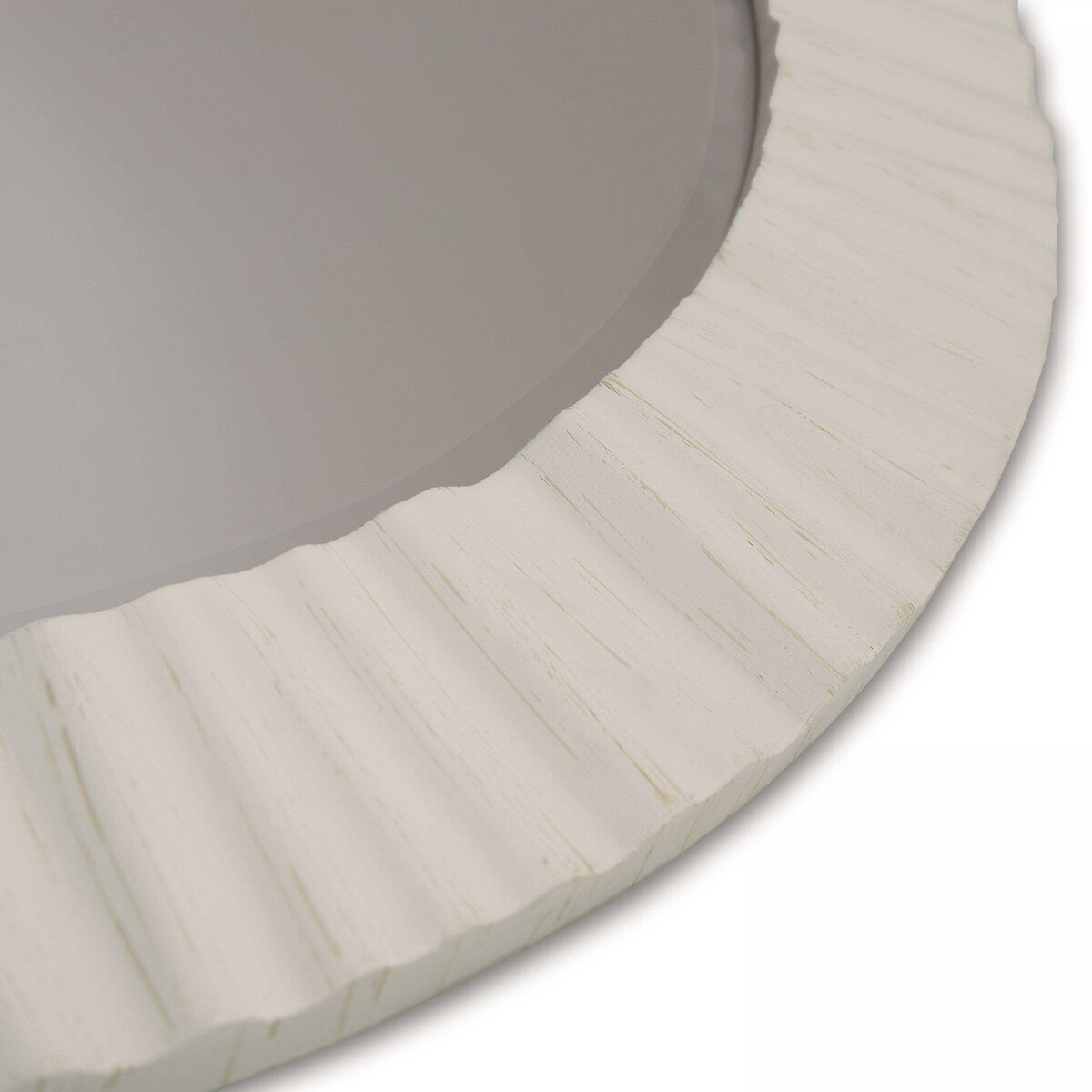 70cm Derry Round Mirror white, ÉDITÉ