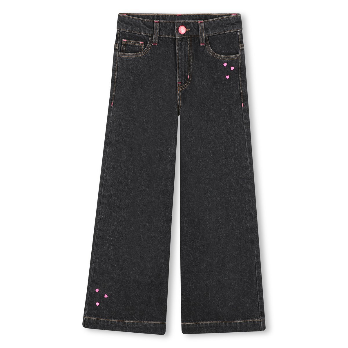Pantalon en denim denim black lave, BILLIEBLUSH