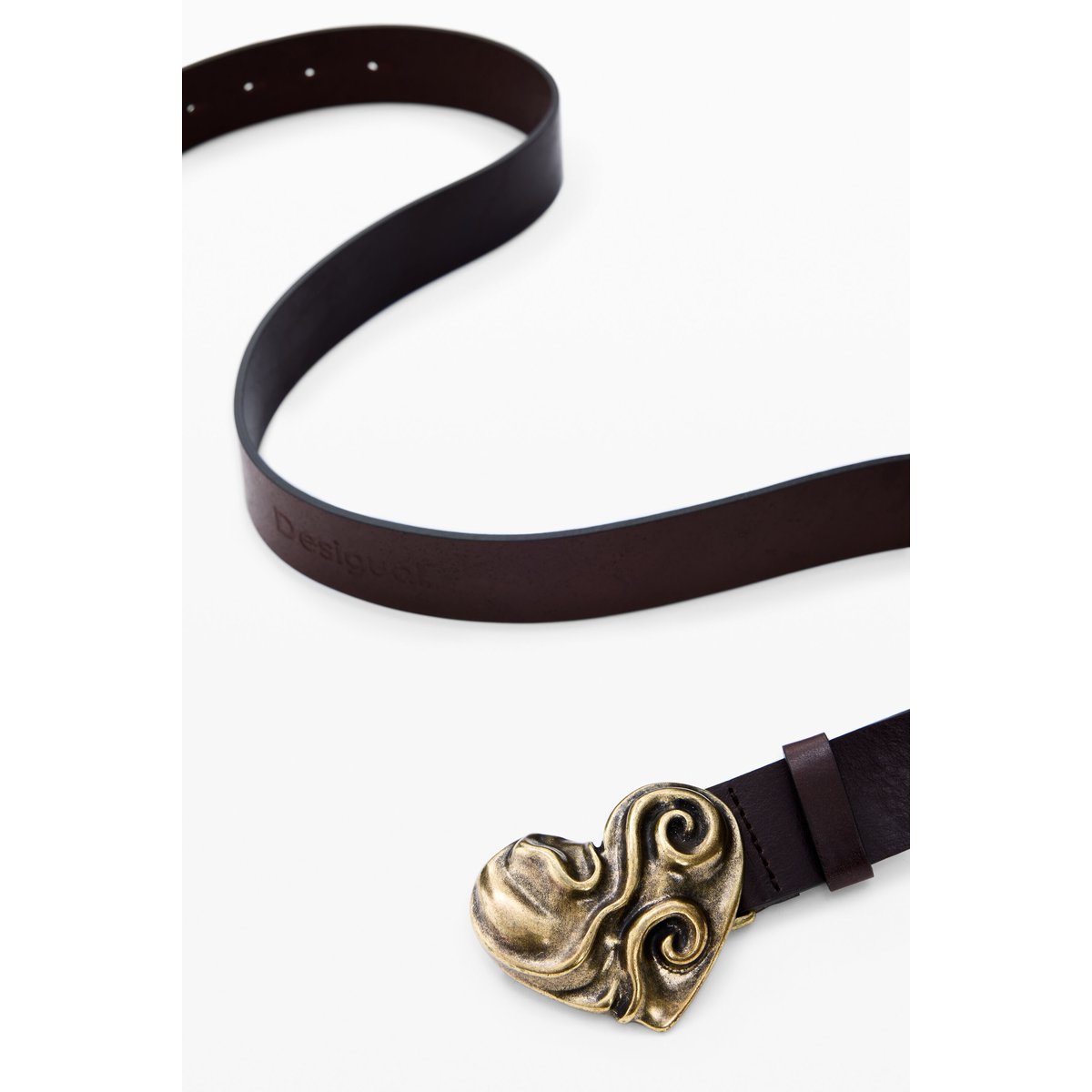 CEINTURE CŒUR EN CUIR multicolore, DESIGUAL