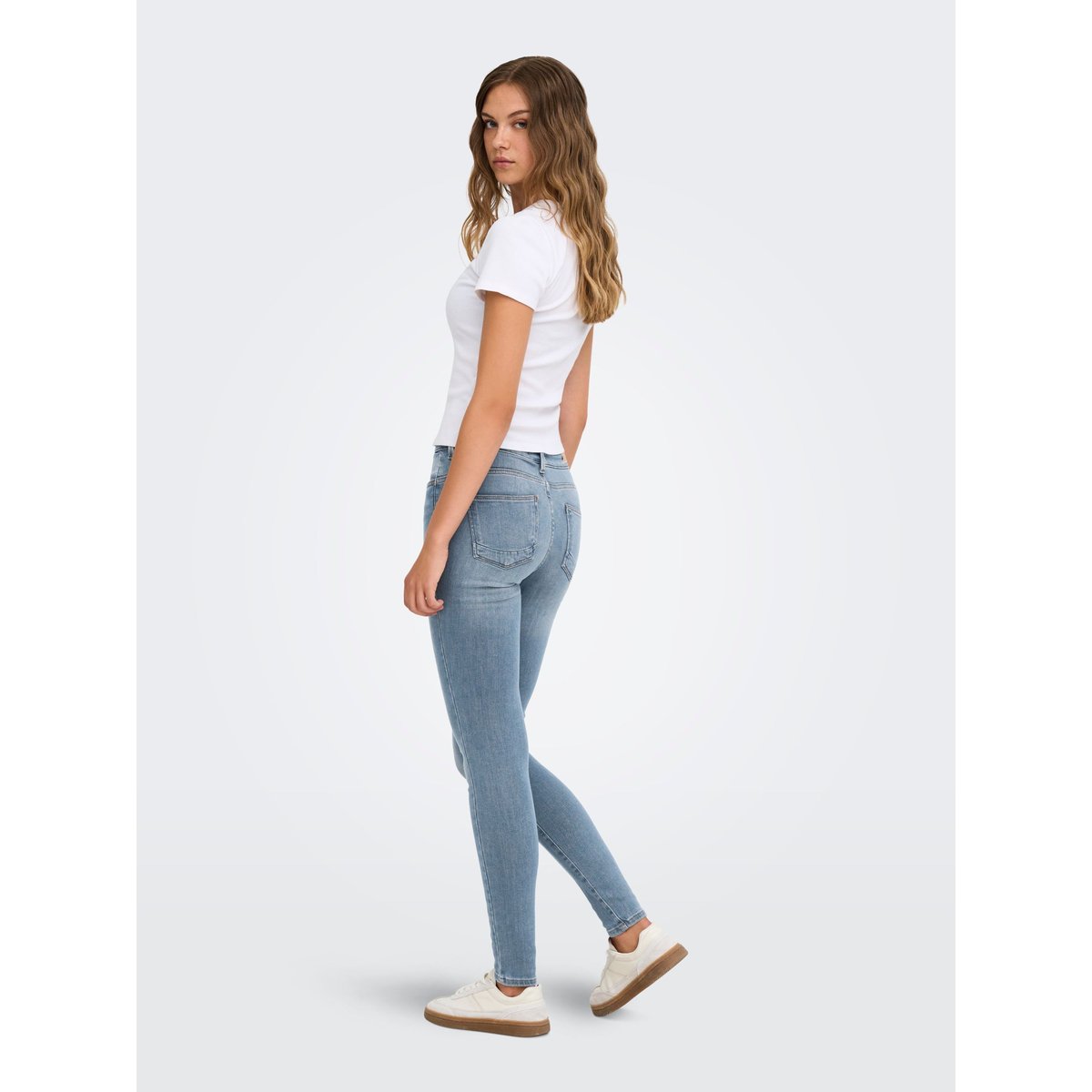 Jean Skinny special blue grey denim, ONLY