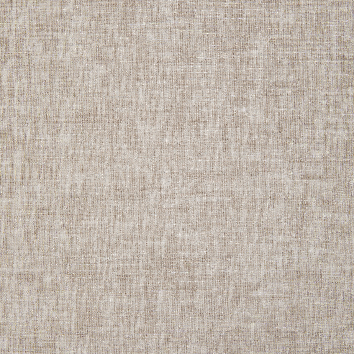 Demi-canapé droit, arrondi, modulable en velours chenille, TIBERIO gris clair, AM.PM