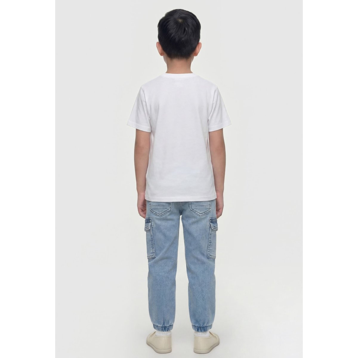 Jean Cargo bleu clair, GUESS KIDS