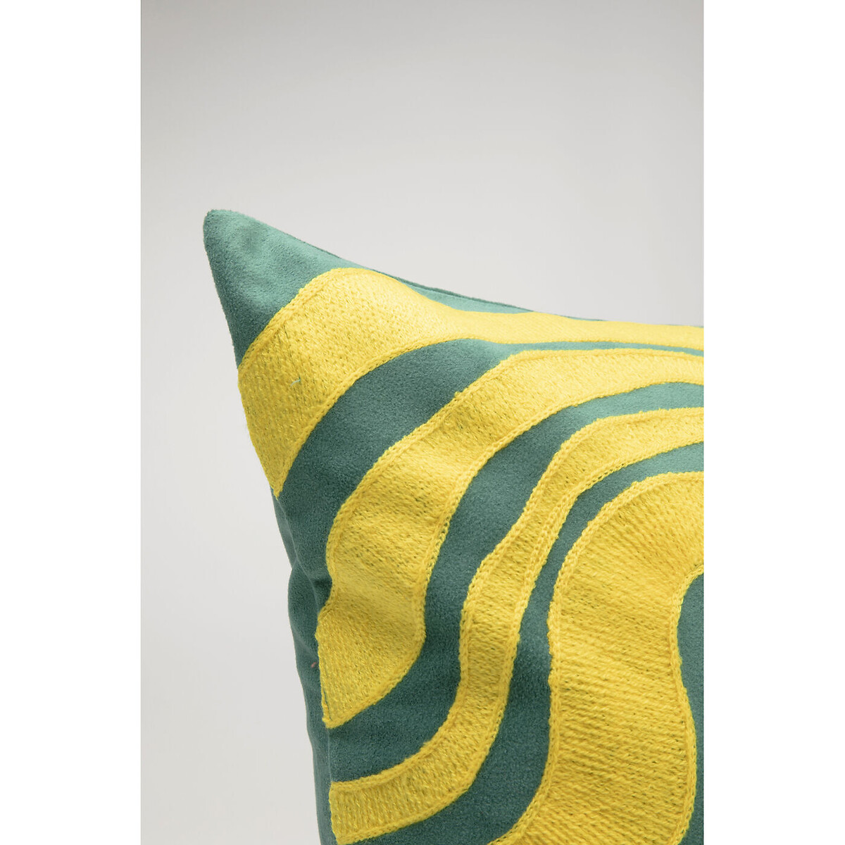 Coussin Electric Feeling rouge 45x45cm jaune, KARE DESIGN