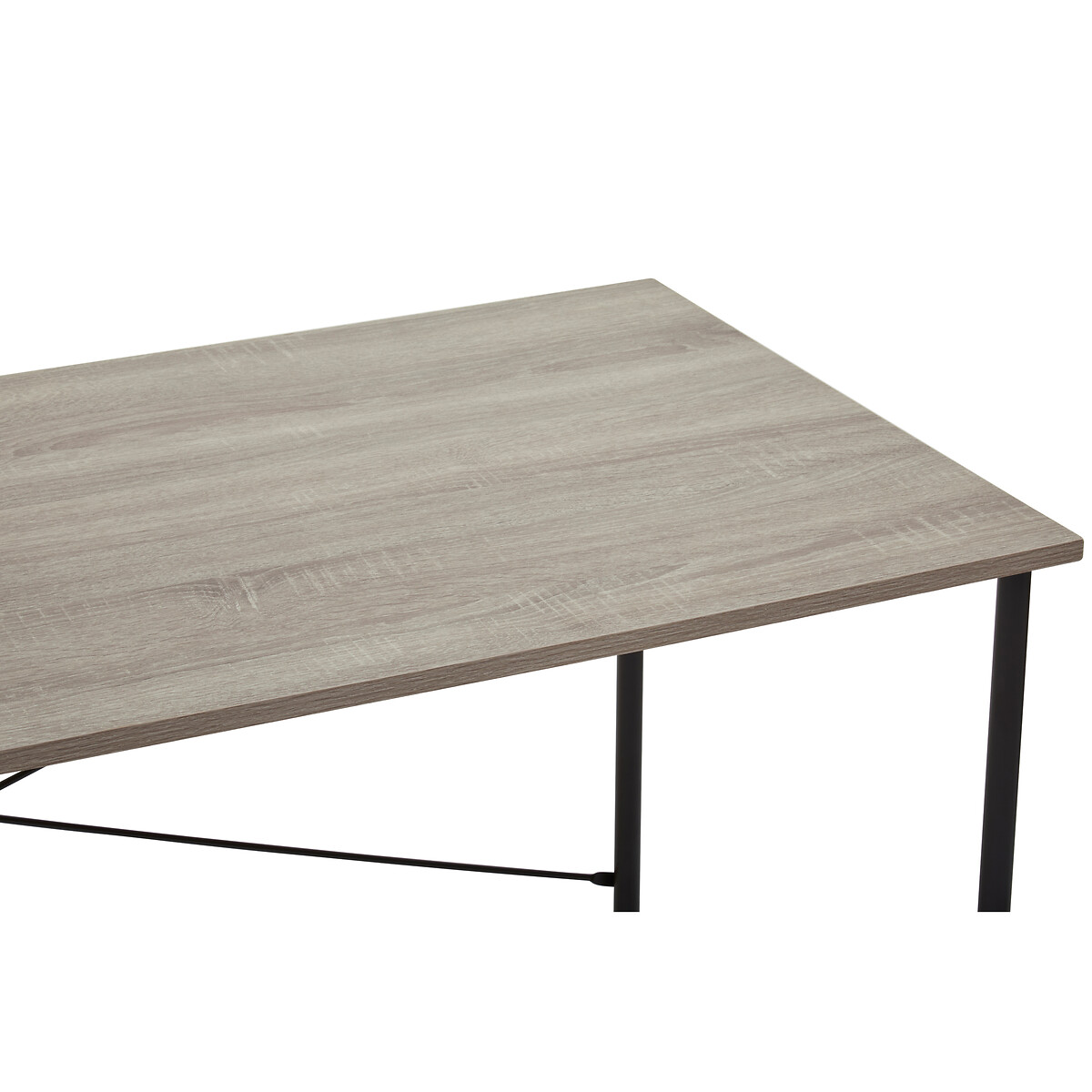 Riggs Oak Desk grey, SO'HOME