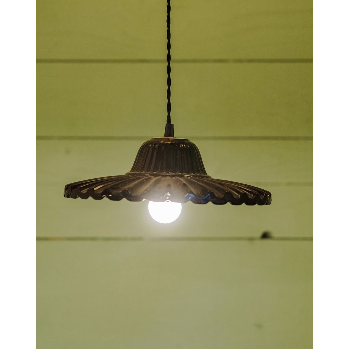 Lampe baladeuse en céramique noir Paulette N°98 - Bon état v300233, DEBONGOUT