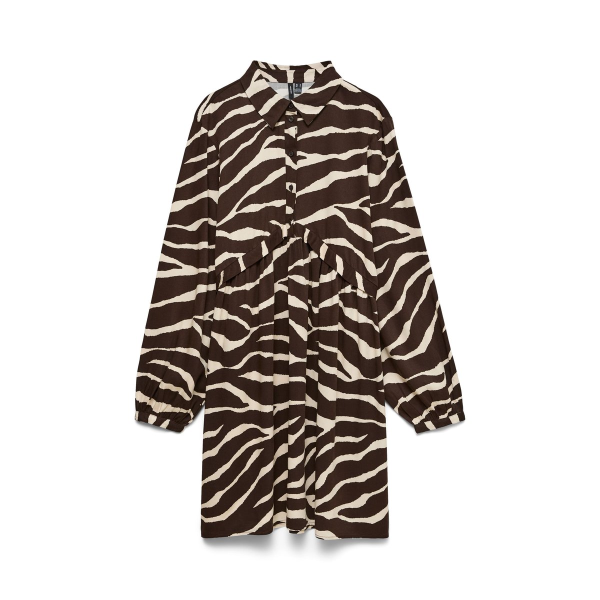 Robe marron - chocolate torte 1, VERO MODA