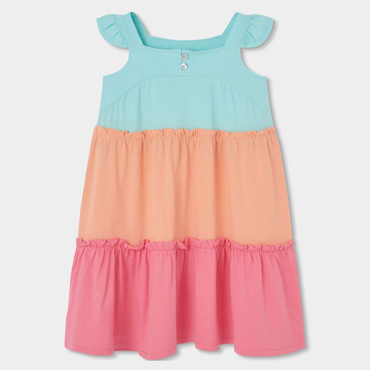 Robe en maille block vert, BOBOLI