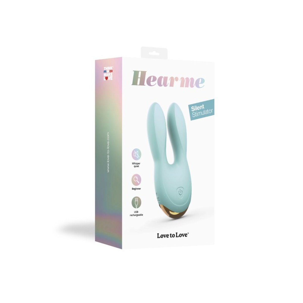 Stimulateur Clitoridien Hear Me 6032152 menthe, LOVE TO LOVE