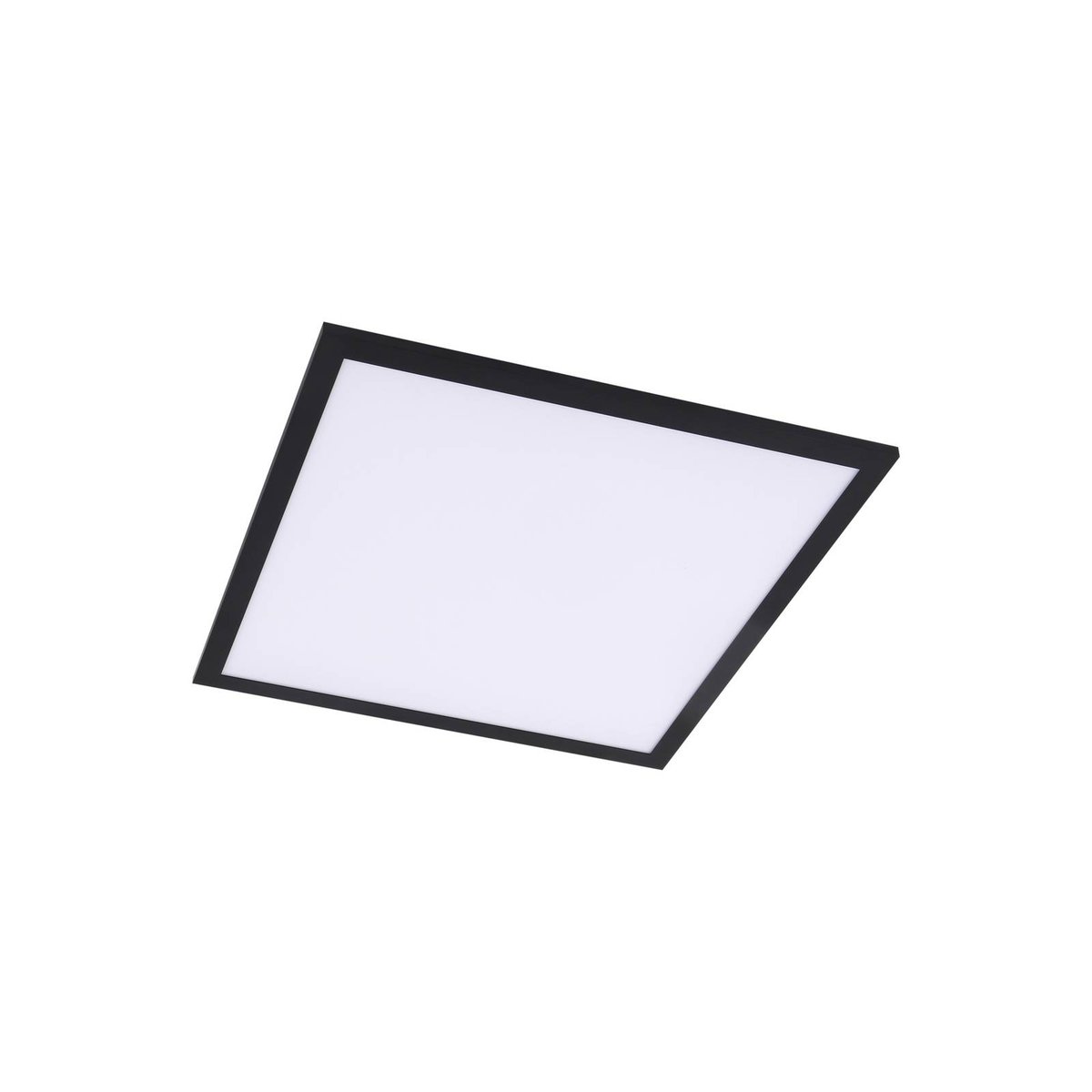 Plafonnier moderneLED, Enhife noir, LINDBY