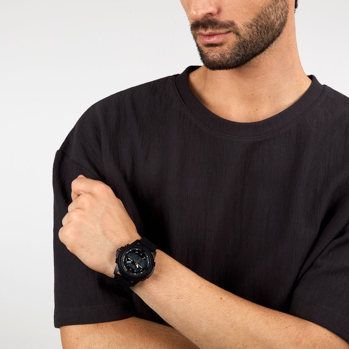 Montre digitale EX-48 noir, SECTOR NO LIMITS