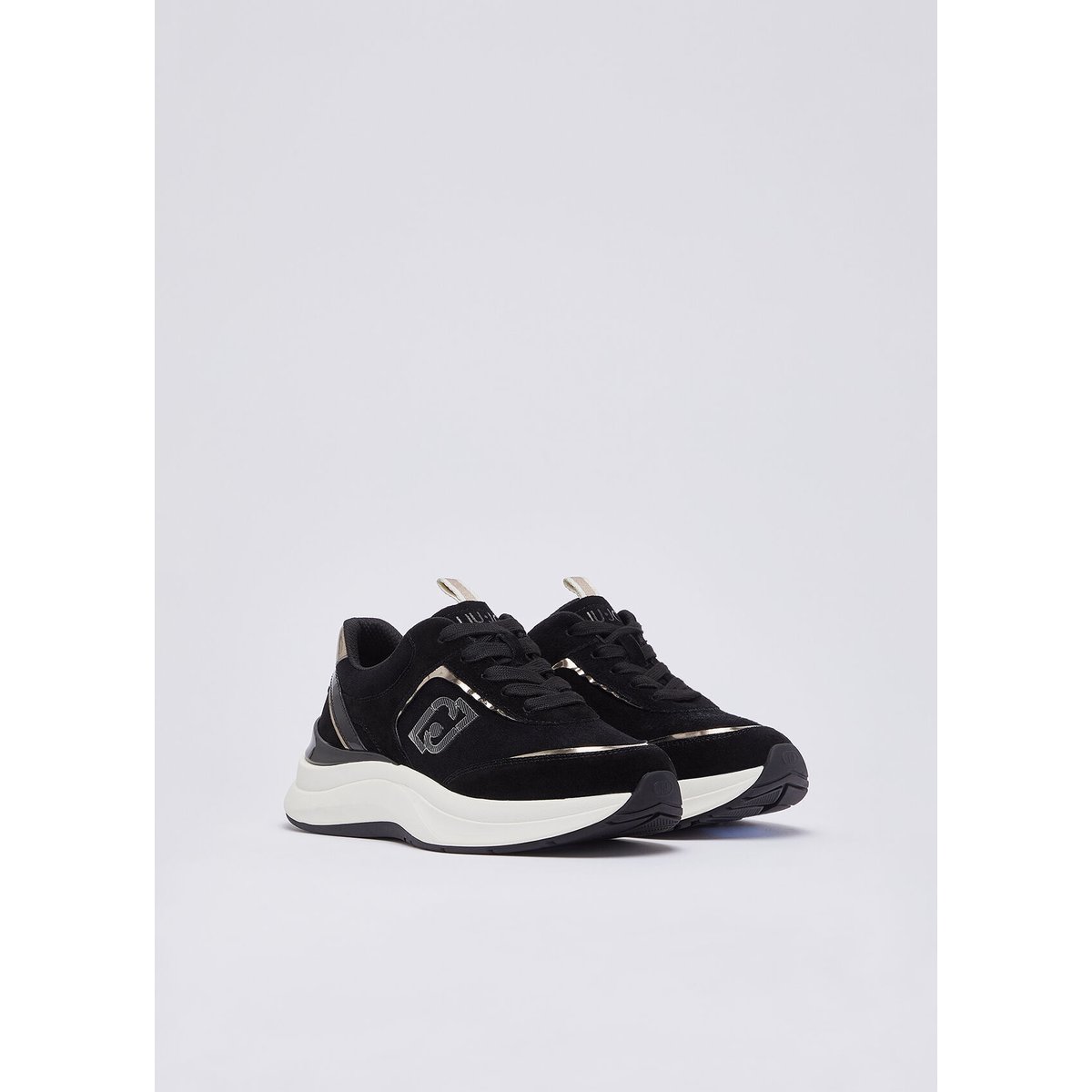 Baskets en daim noir, LIU JO