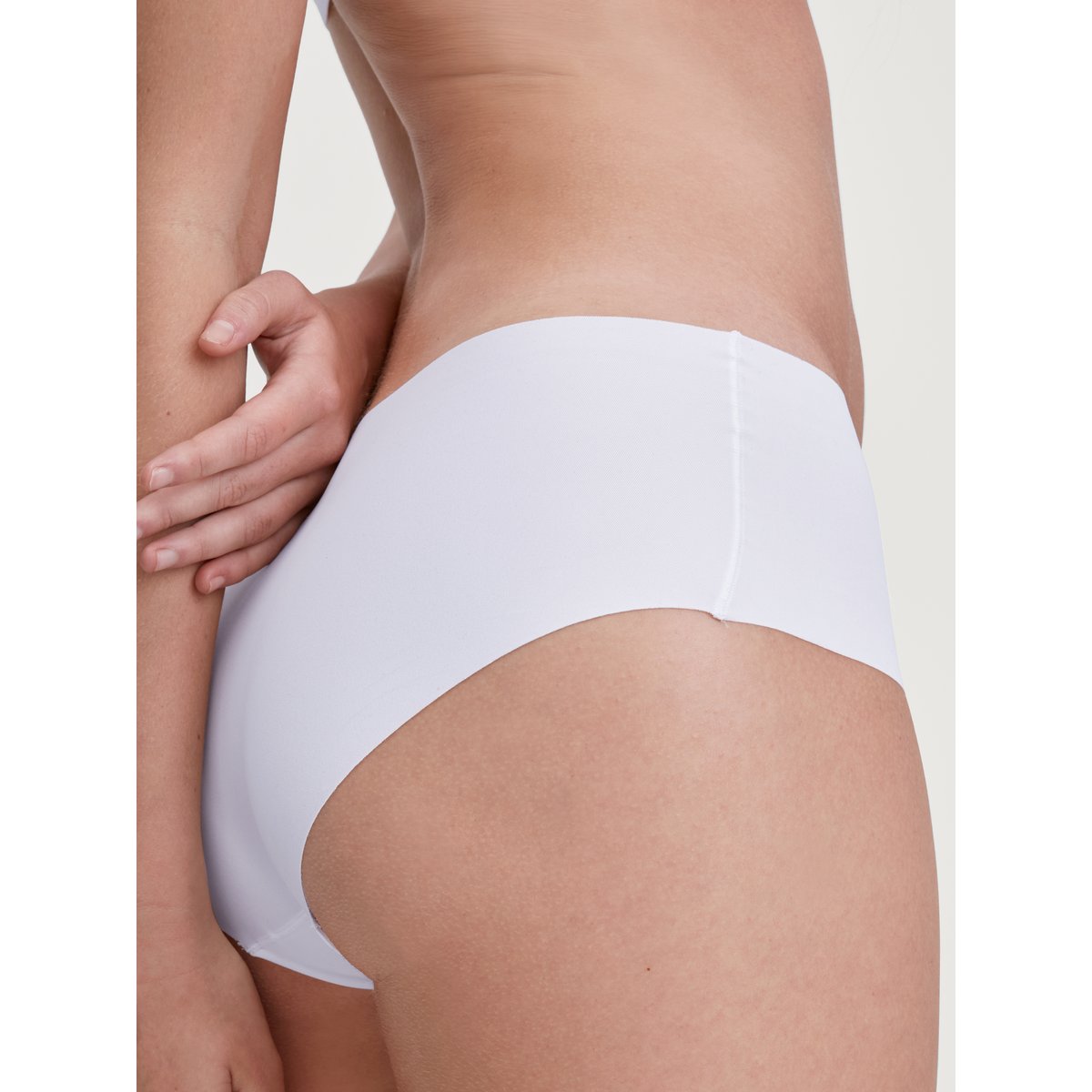 Panty taille basse Coton SLEEK SKIN blanc, CALIDA