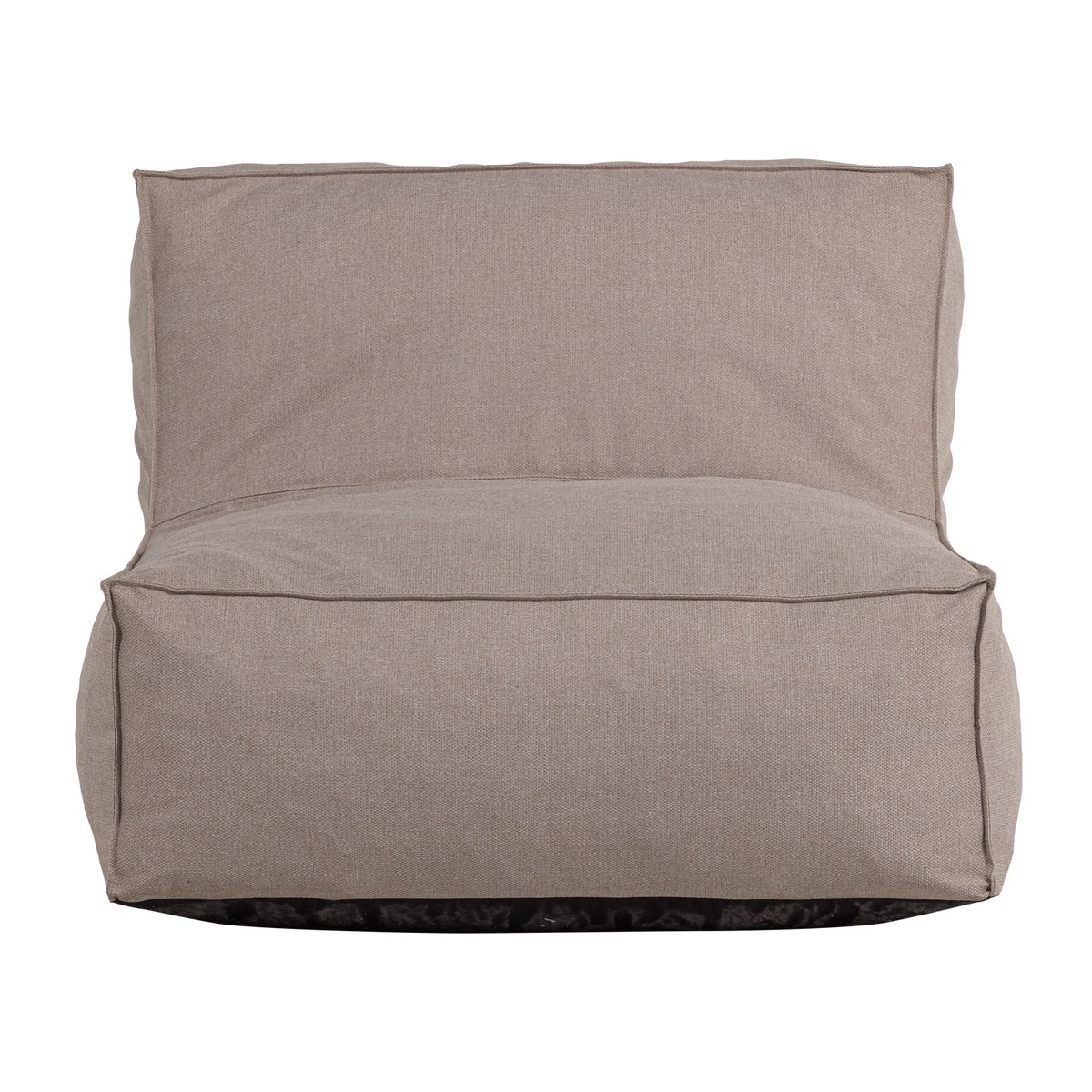 Fauteuil de jardin en tissu d’extérieur VELORA sable, WOOOD