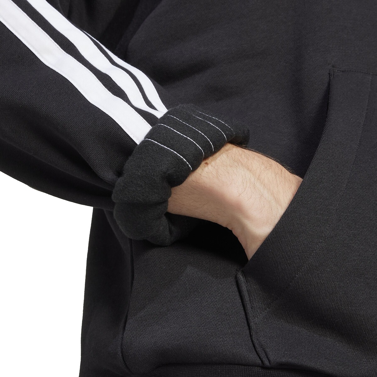 Sweat molleton à capuche Essentiel 3 bandes 90006527, ADIDAS SPORTSWEAR