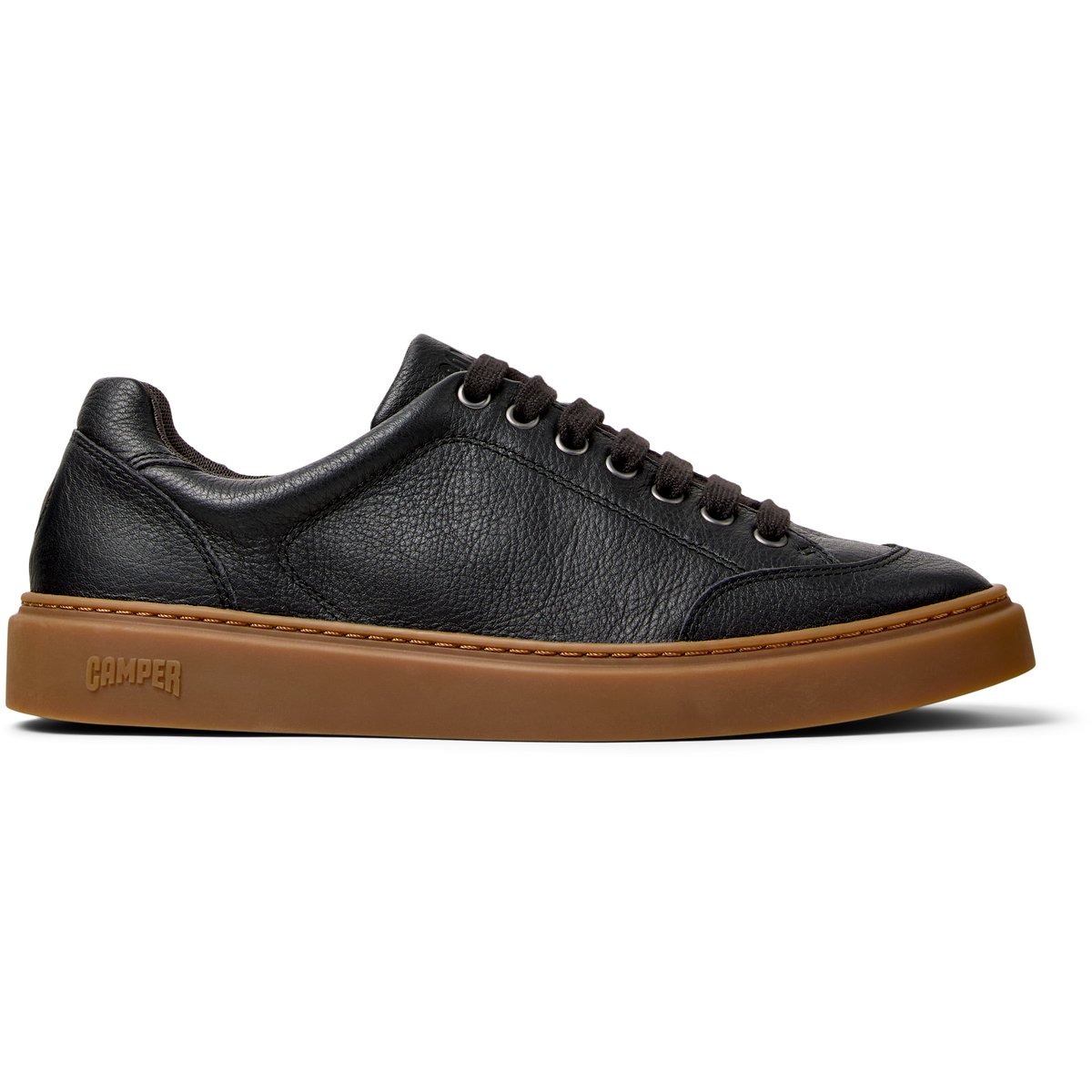 Baskets Runner Twentyfive Smooth Leather noir, CAMPER