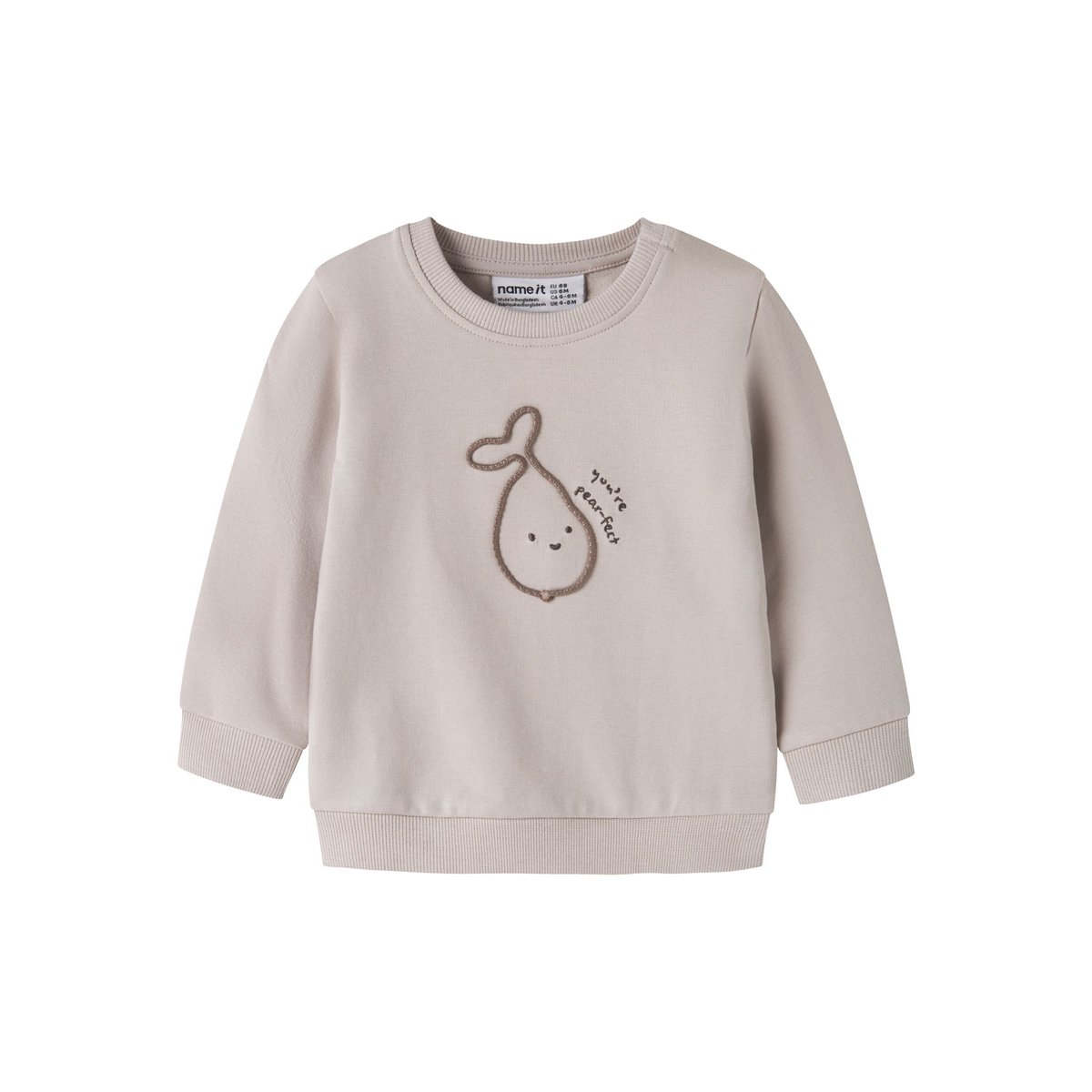 Sweat-Shirt chateau gray, NAME IT