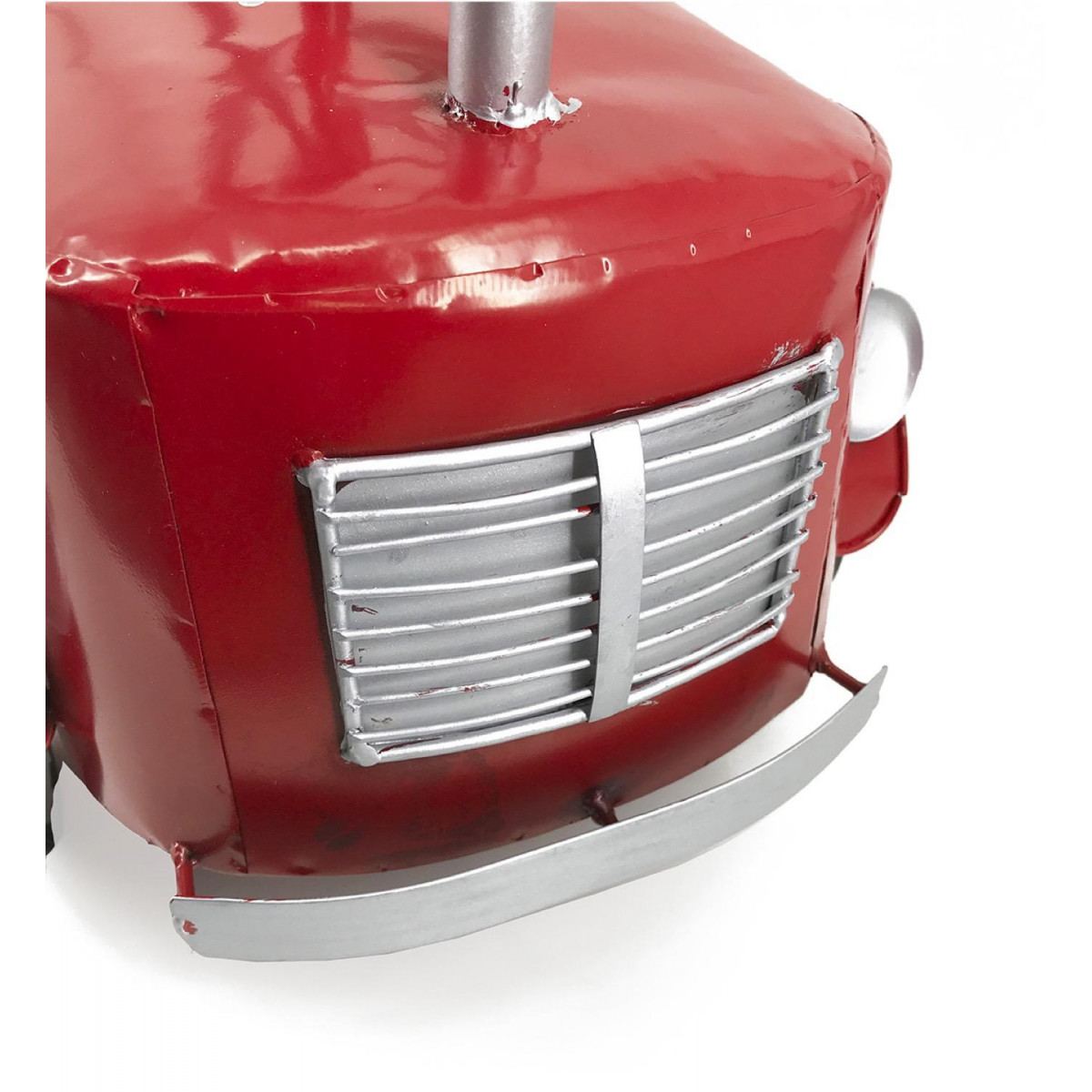 Voiture fer rouge, DECORATION D’AUTREFOIS