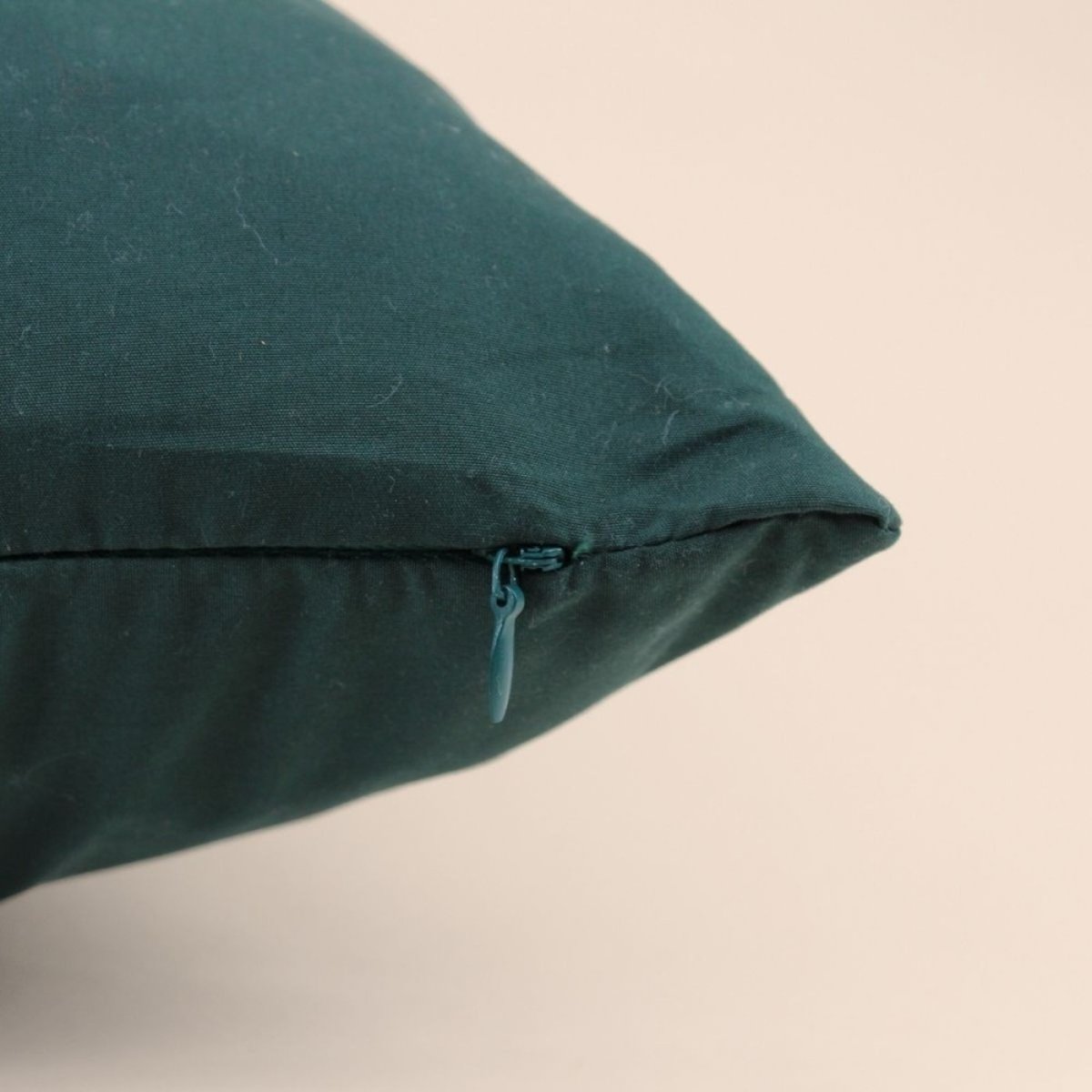 Coussin motif fleur 45x45cm vert, ORNAMI