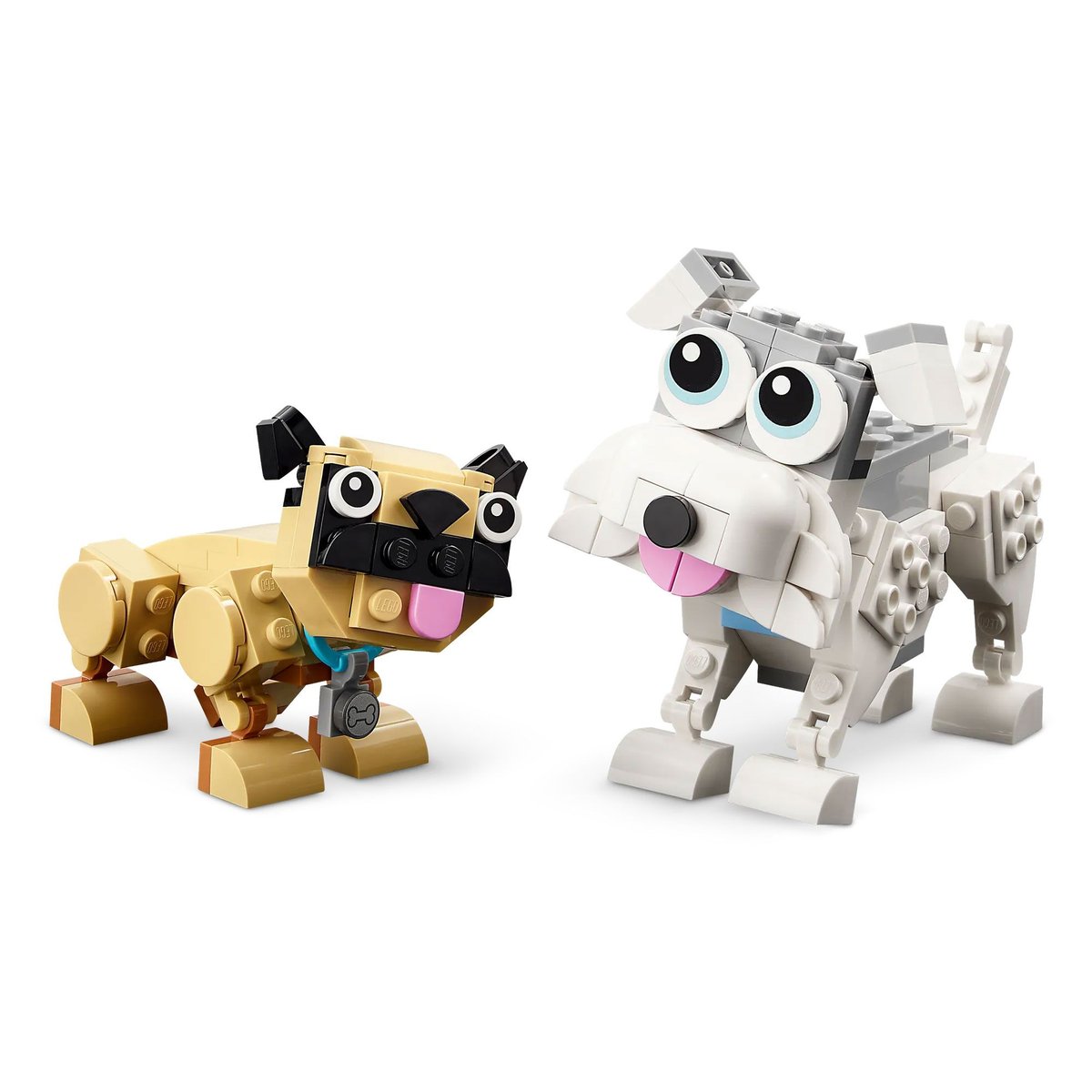 LEGO Creator 3-en-1 : Adorables Chiens - Set de Construction 31137 multicolore, LEGO