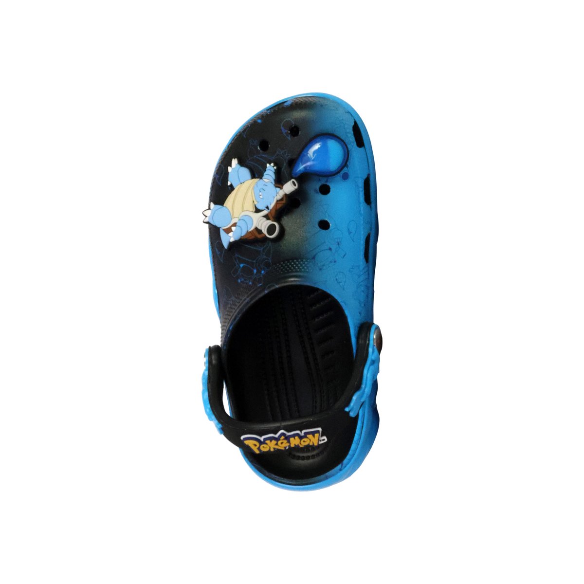 Sabot Plate à Enfiler Pokemon Print Cls Clg noir/orange, CROCS