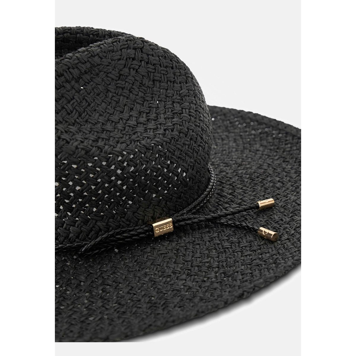 Casquette En Raphia Kirsten noir, GUESS