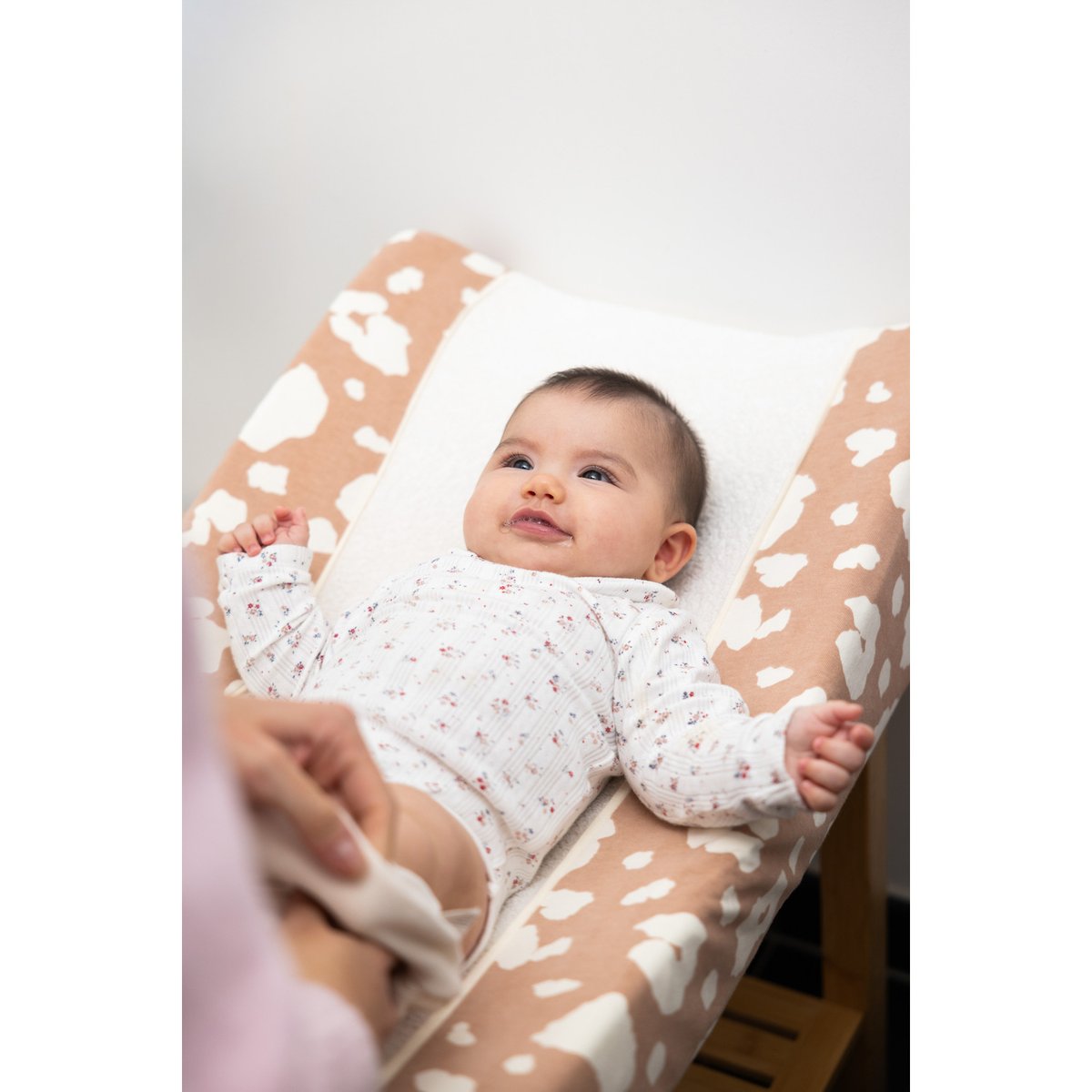 Housse matelas à langer rose, BEABA