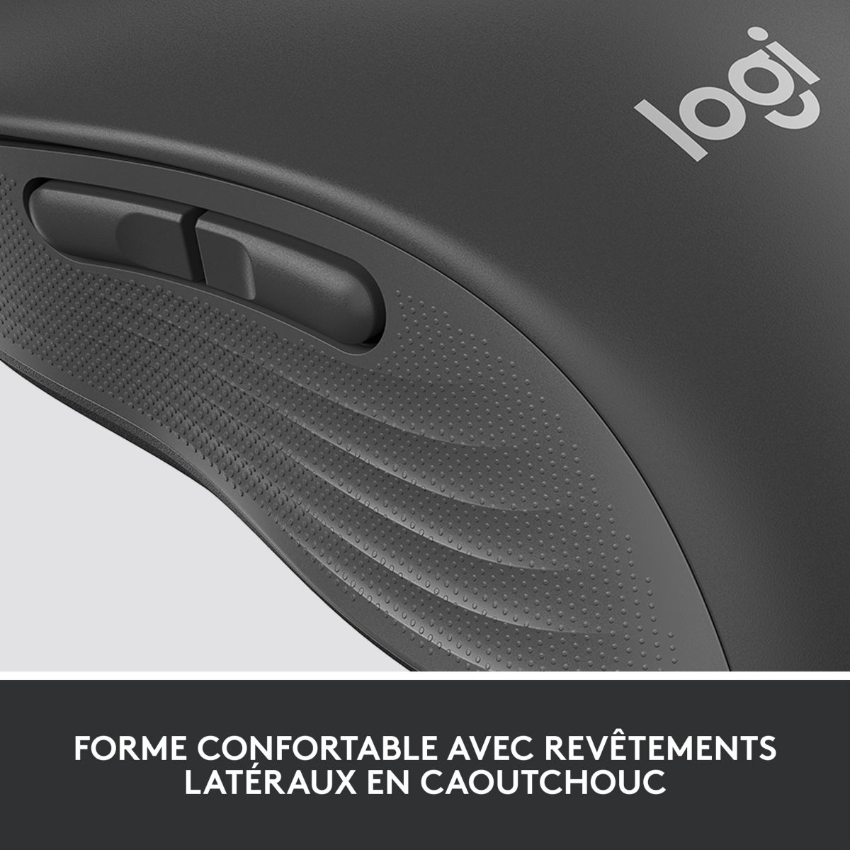 Souris sans fil Signature M650 Graphite gris, LOGITECH