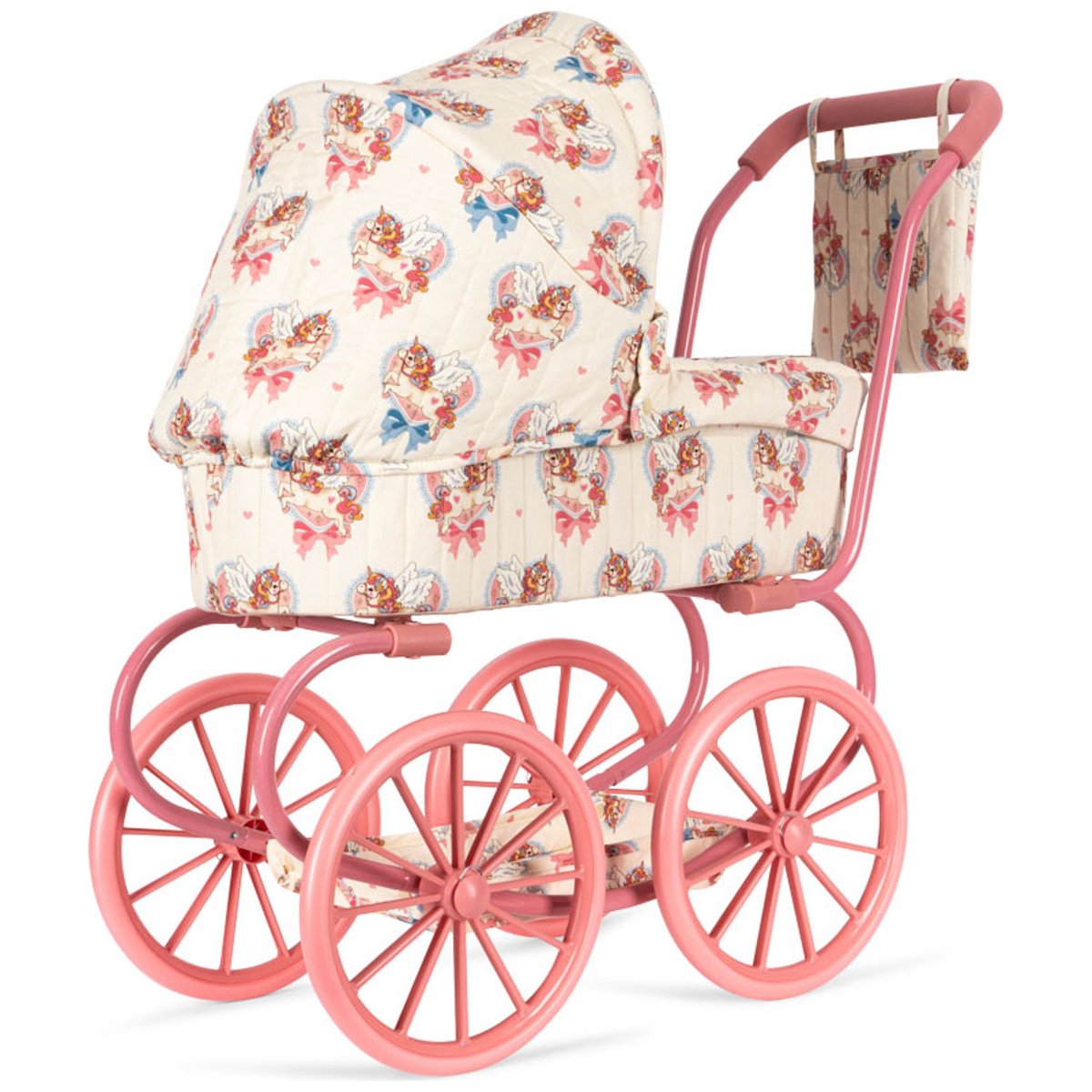 Landau pour poupée rose, bleu, KONGES SLOJD