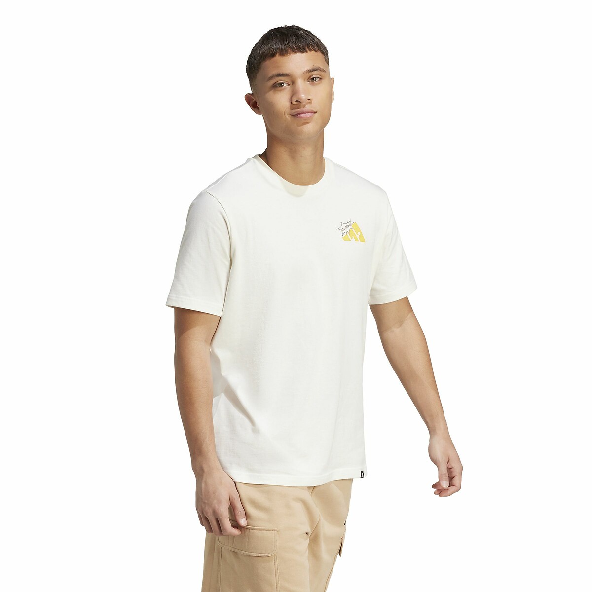 Graphic Short Sleeve T-Shirt off-white, ADIDAS SPORTSWEAR