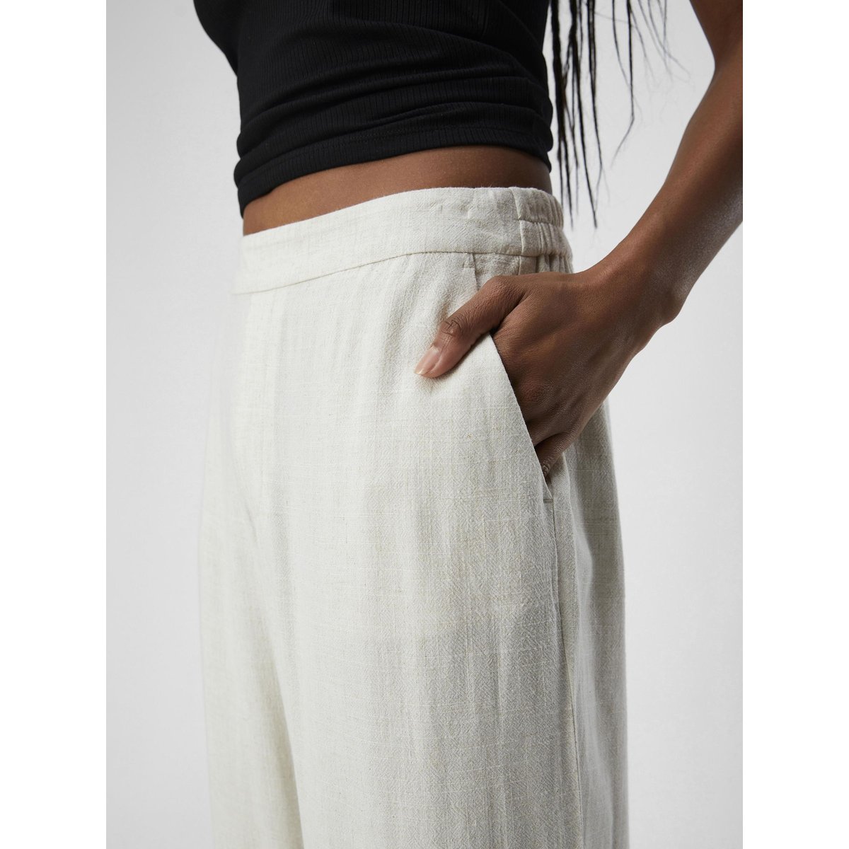 Pantalon À Jambe Ample sandshell, OBJECT