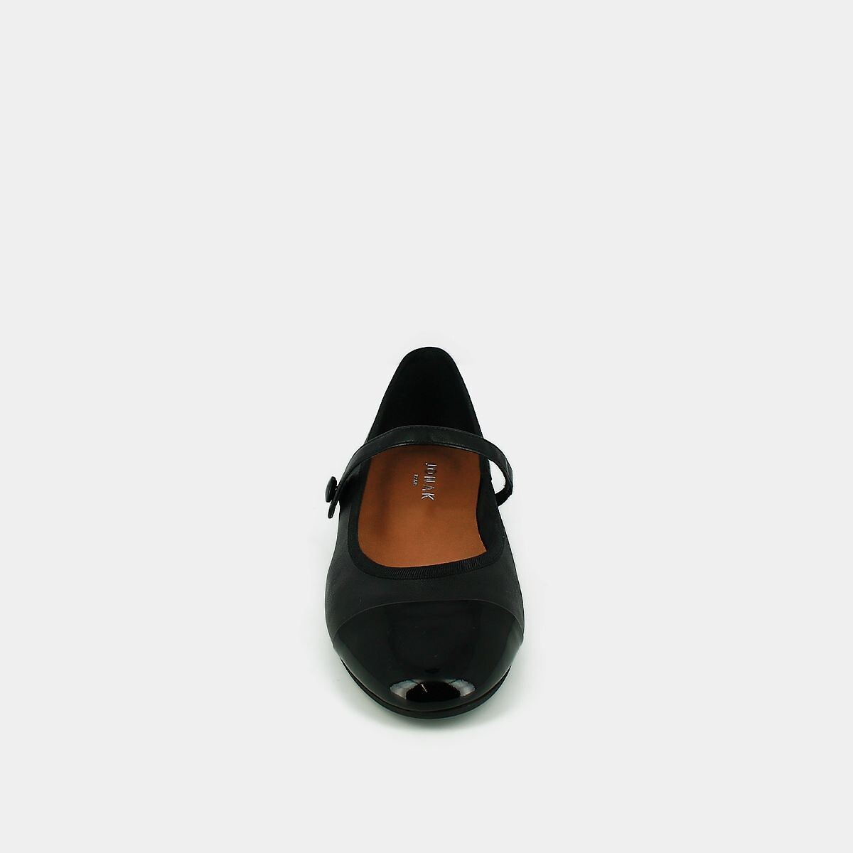 Ballerines en cuir, Dreux noir, JONAK