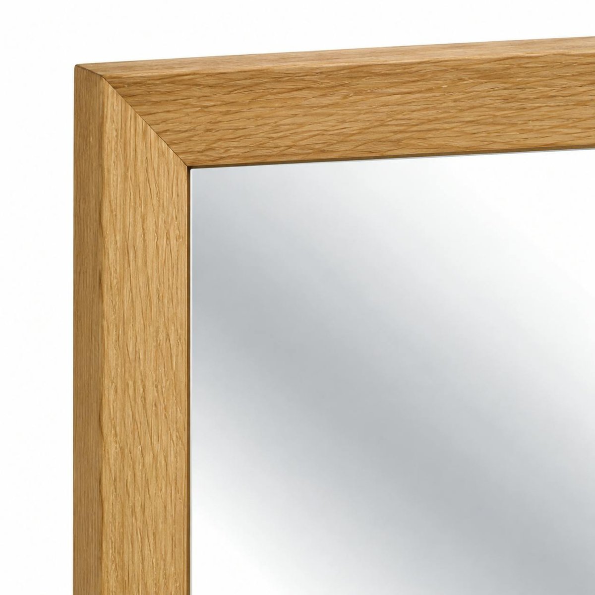 Miroir d'entrée vertical - cadre bois clair 80 cm IENA bois naturel, PIER IMPORT