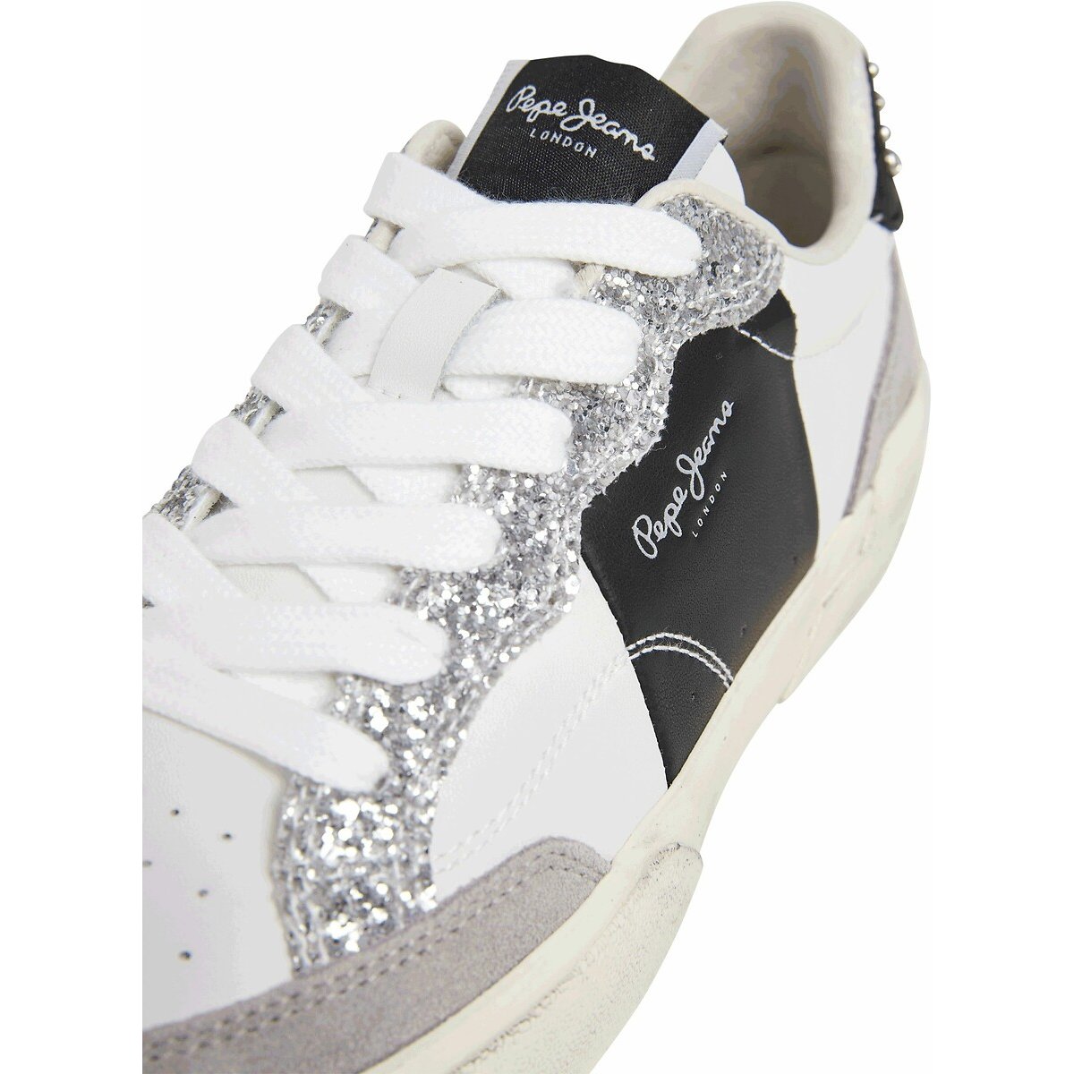 Milan Court W Trainers grey/black, PEPE JEANS