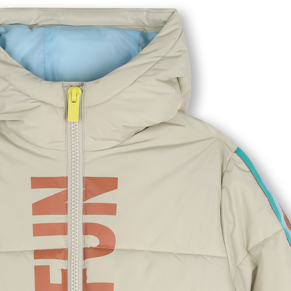 Doudoune à capuche chinchila, BILLIEBLUSH