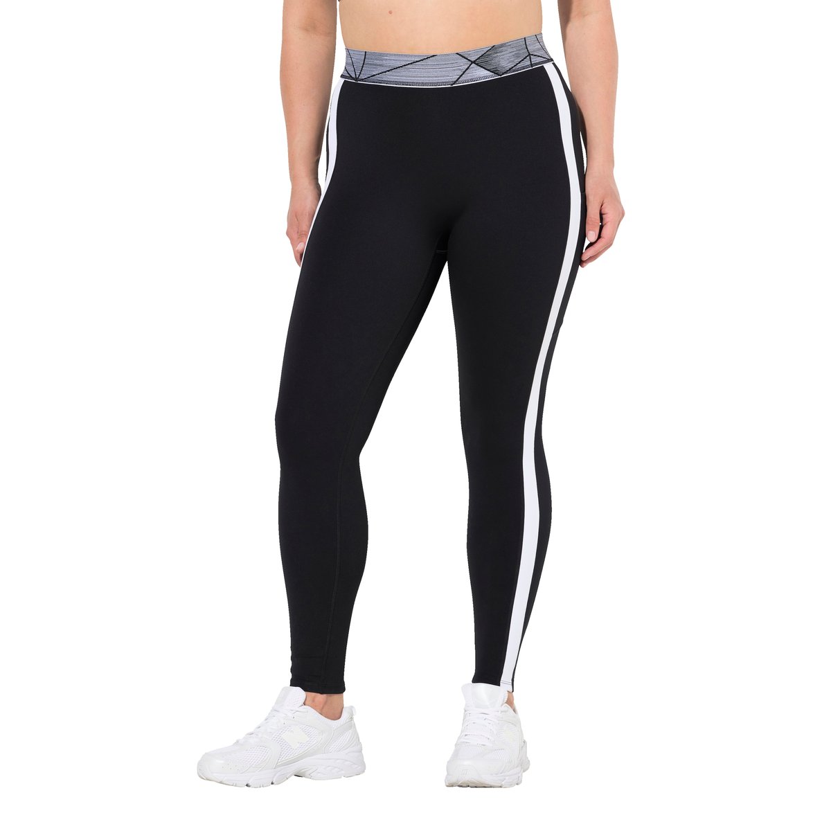 Legging avec poches, taille haute noir, ULLA POPKEN