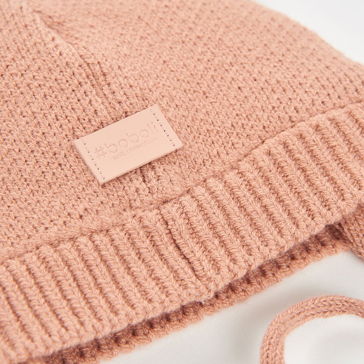 Bonnet bébé imprimé hibou marron, BOBOLI
