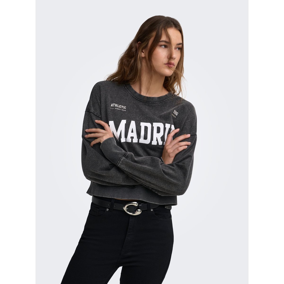 Sweat-Shirt black 1, ONLY