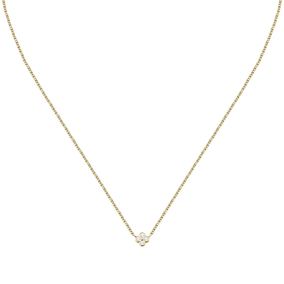 Collier FLOWER SYMBOL or jaune, LA PETITE STORY