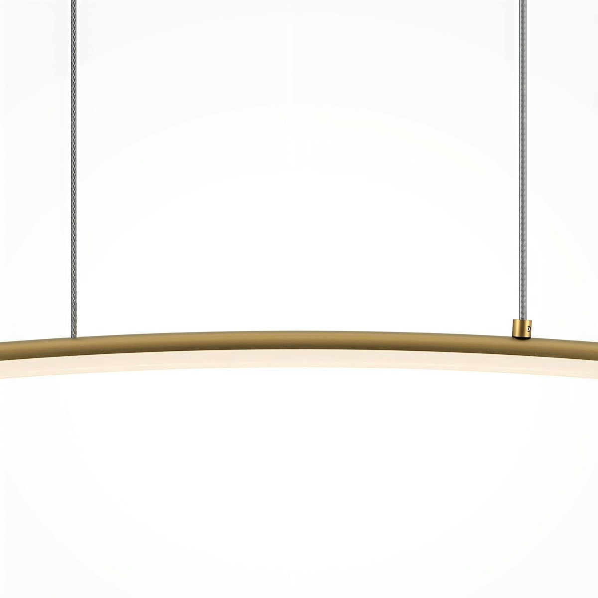 Suspension arc design à LED AVA doré, PIER IMPORT