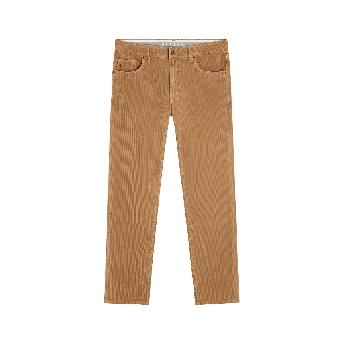 PANTALON REGULAR VELOURS ROYLATTE beige, PULLIN