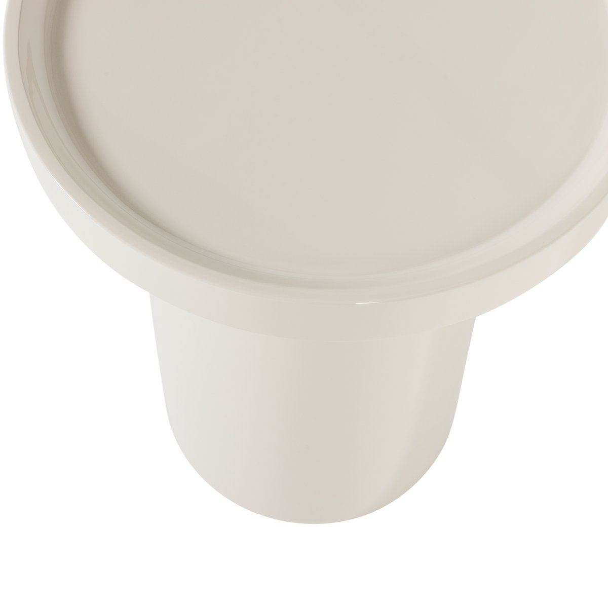 Table d'appoint en mdf VELUNA sable, WOOOD