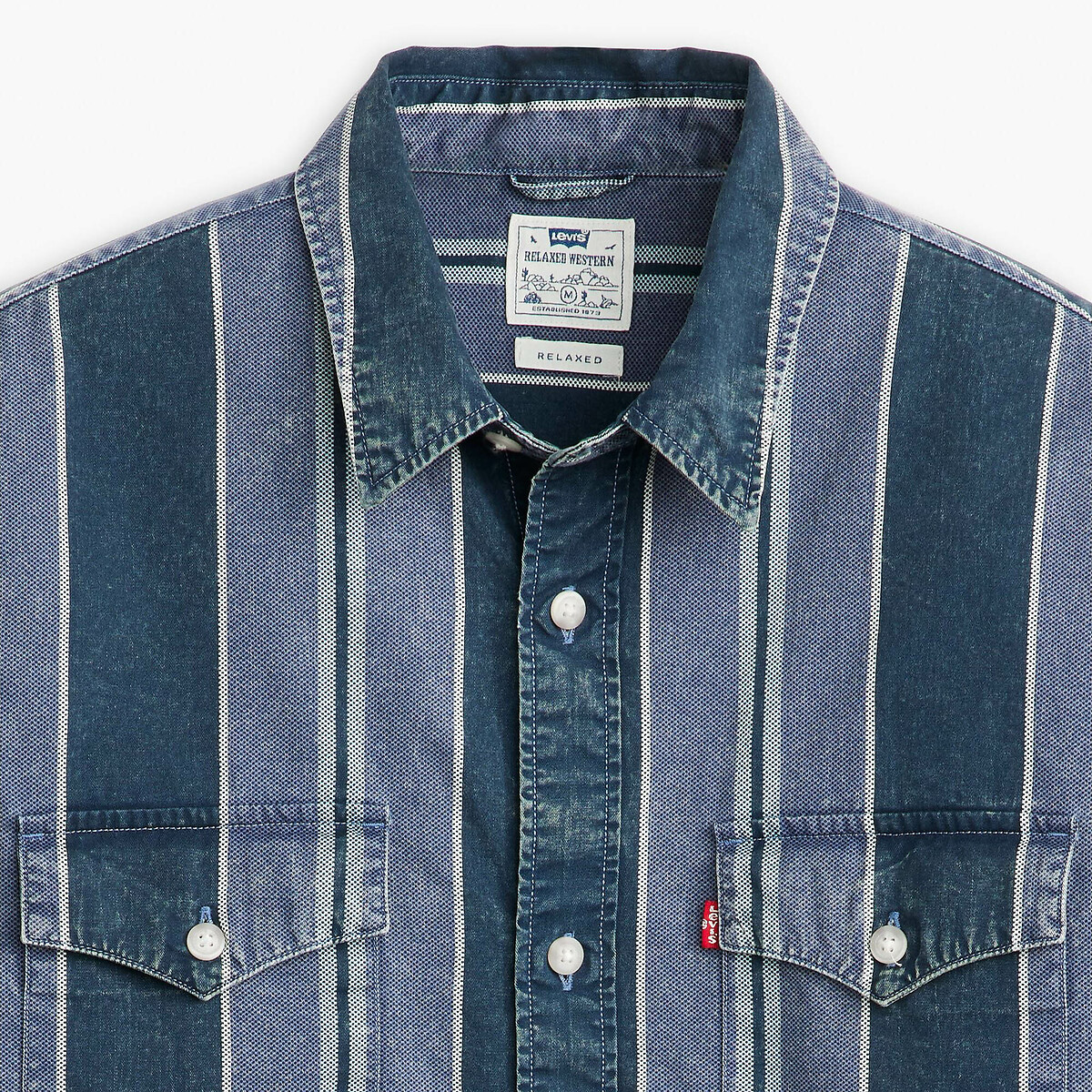 Striped Loose Fit Shirt in Cotton Twill 90001483, LEVI'S