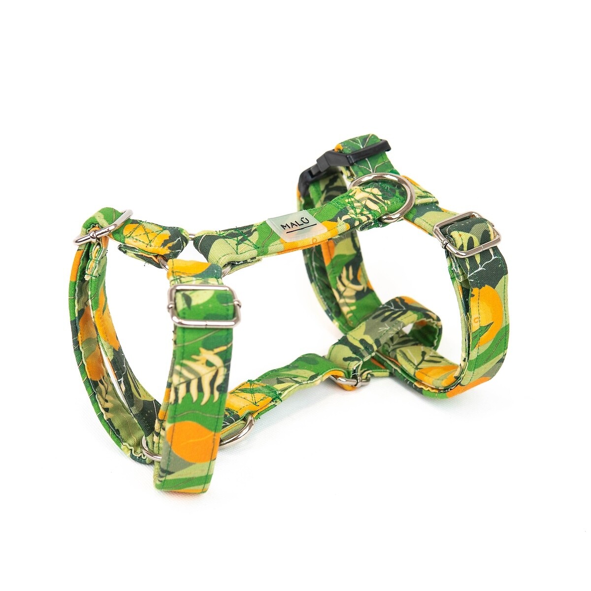 Peitoral Fitas Mavi, Malü Pet Wear verde, MALU PET WEAR