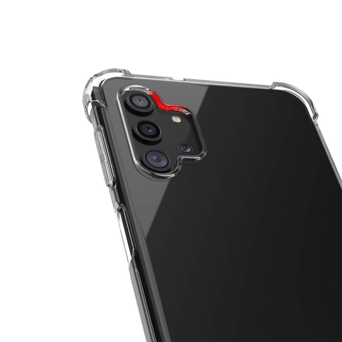 Coque Galaxy A32 antichoc + 2 vitres transparent, EVETANE