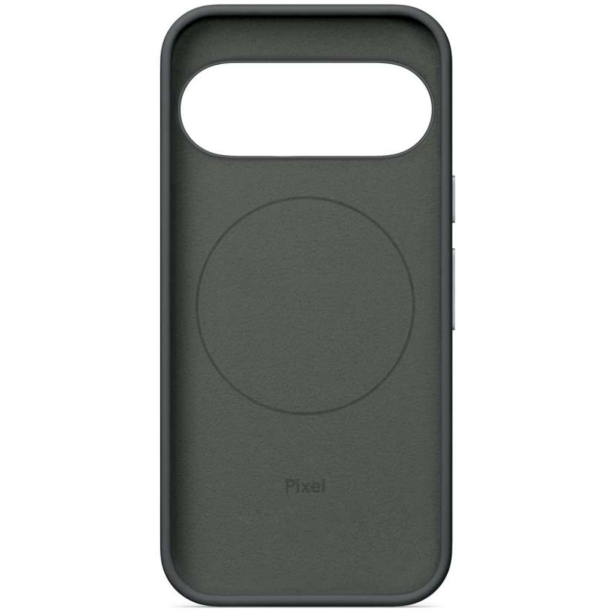 Coque Pixel 11 Noir Volcanique couleur unique, GOOGLE