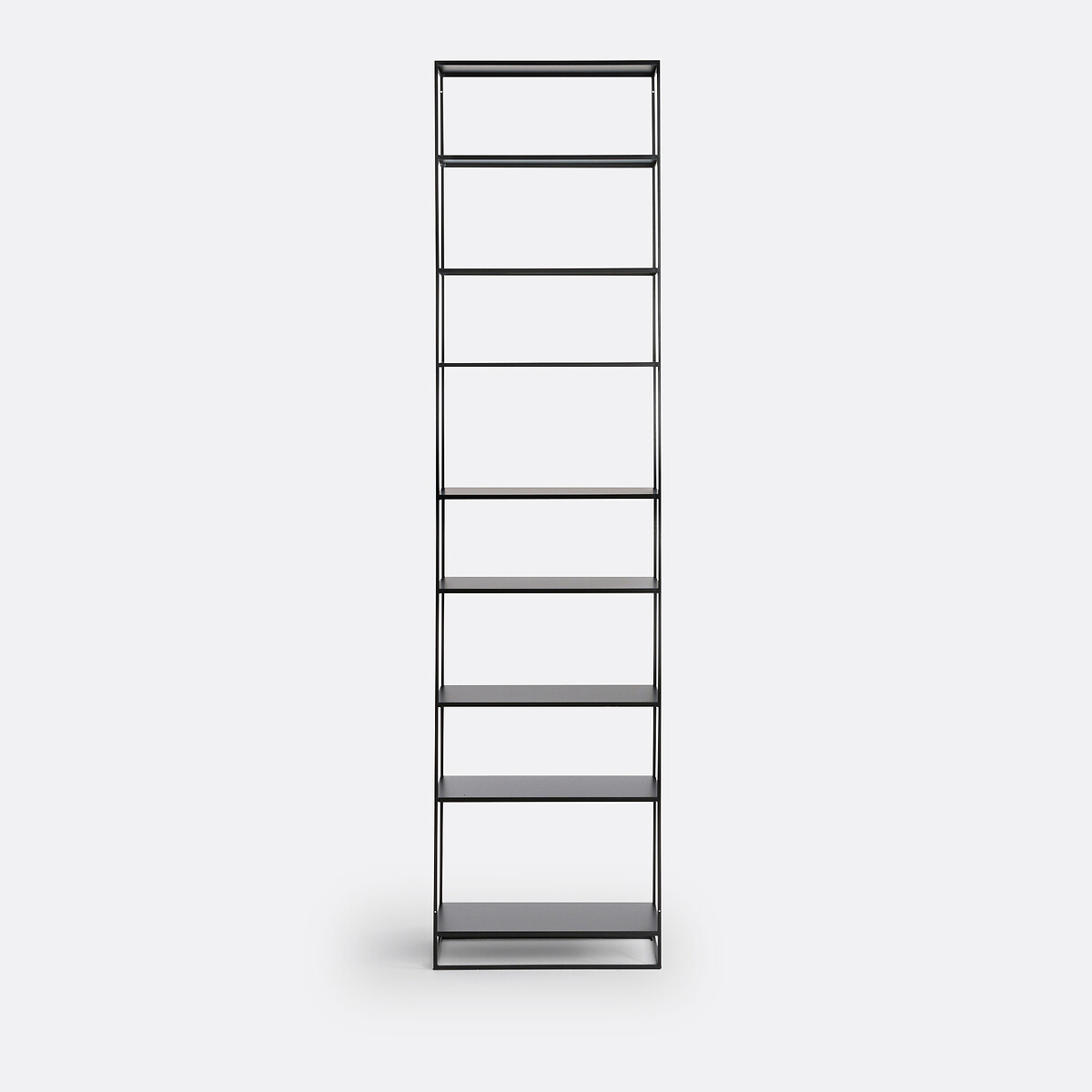 Libreria alta, acciaio, altezza 240 cm, MIVA nero , LA REDOUTE INTERIEURS