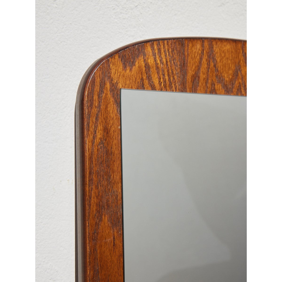 Grand miroir en bois Georges N°1442 - Bon état bois clair, DEBONGOUT