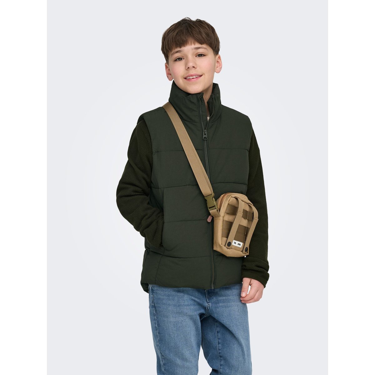 Doudoune Sans Manches rosin, ONLY & SONS JUNIOR