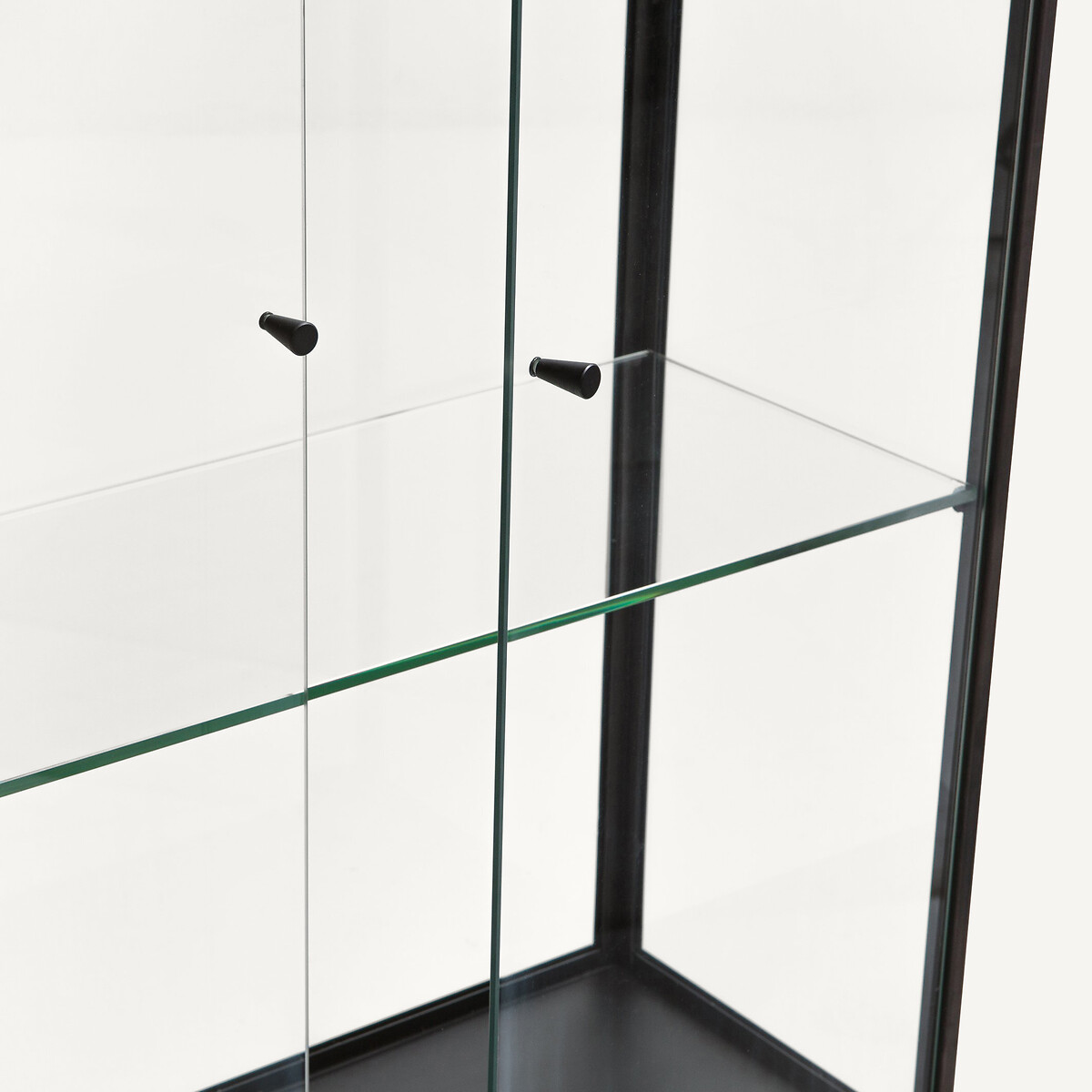 Vitrine 2 portes Ismène gun métal, AM.PM