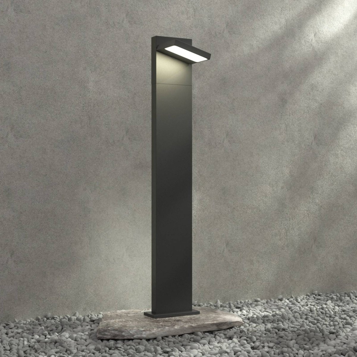 Luminaire extérieur en aluminium moderneLED gris graphite (ral 840-m), LUCANDE